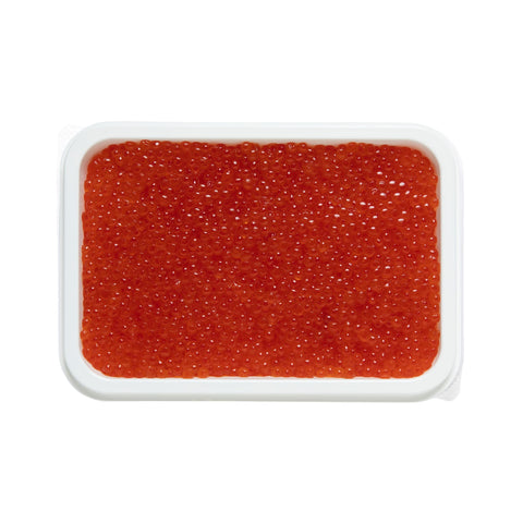 Wild Alaska Chum Salmon Ikura Copper River Grade 1 500g open