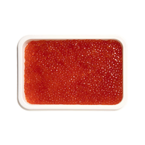 Wild Alaska Pink Salmon Ikura Copper River grade 1 500g open