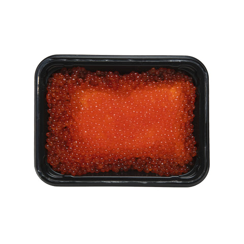 Wild Alaskan Pink Salmon Caviar Silver Bay grade 1 250g open